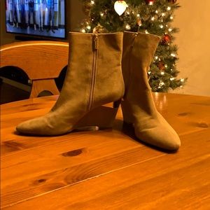 Michael by Michael Kors Alaysia Suede Wedge Boots